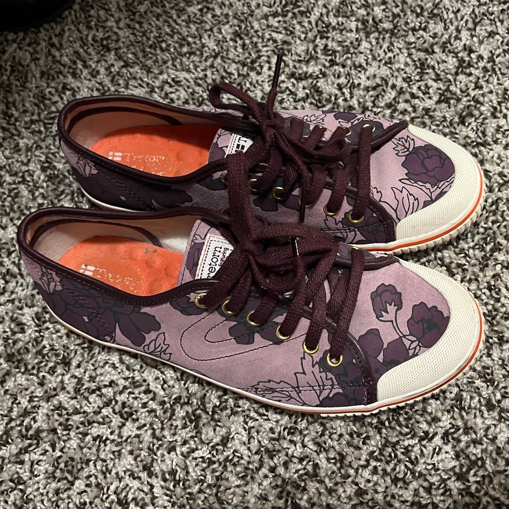 Limited Edition Suede Tretorn Setski Featuring Florence Broadhurst